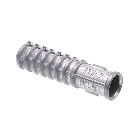 Prime-Line Long Lag Shield, 1/2" Dia, 3" L, Alloy Steel Plain, 50 PK 9071686